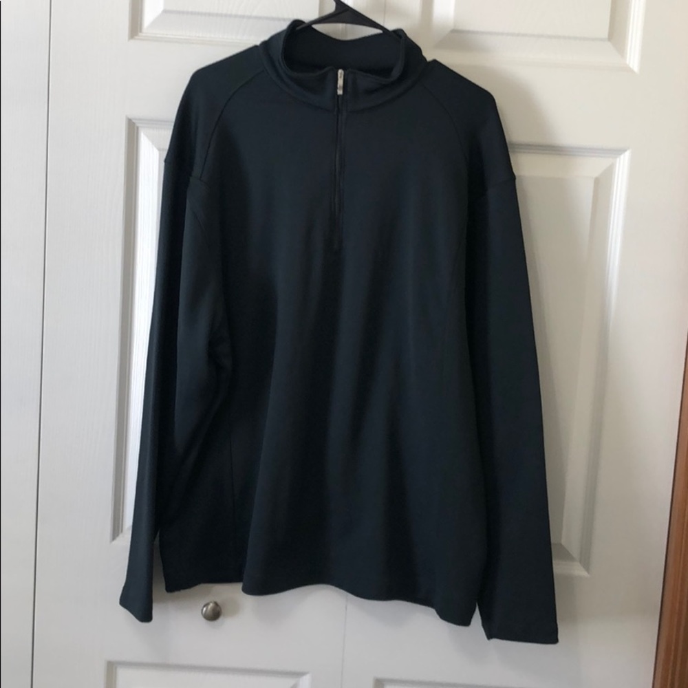 Nike Golf Men’s 1/4 Zip Pullover, Black, XL